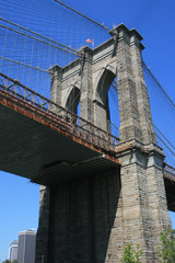 Obraz premium Most Brookliński