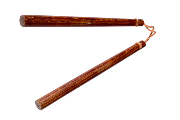 Nunchaku - traditional Okinawan weapon