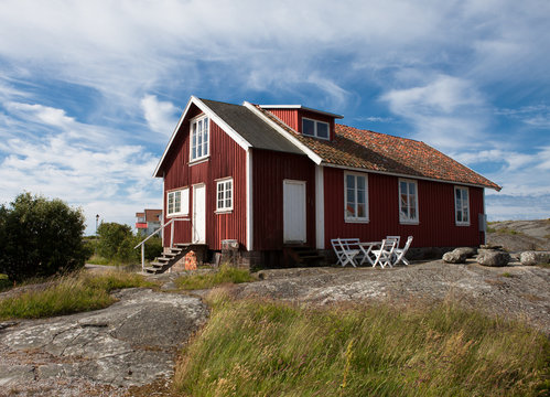 Old house on a swedish island