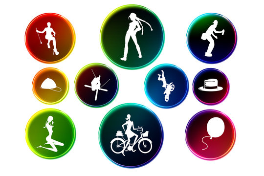 Botones esfericos varios