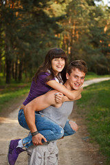 Fototapeta premium Teen couple