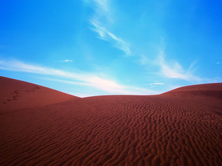 Red Sand Dunes in Mui Ne, Vietnam