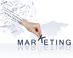Business concept with words