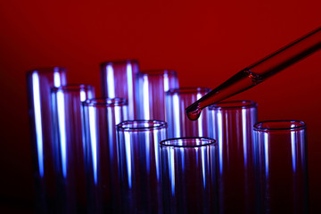 Glass chemistry tubes