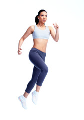 Fototapeta premium Jogging woman.