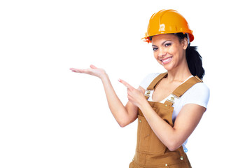 Worker woman.
