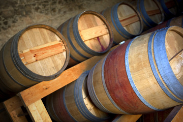 Barrique, tonneau, fût, chai, cave, Bordeaux, vin, vignoble