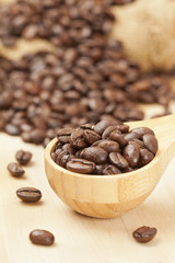 Black Organic Coffee Beans