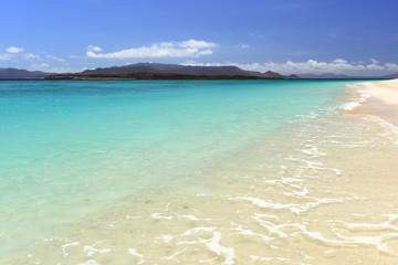 水納島の美しい風景