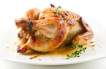 Roasted chicken