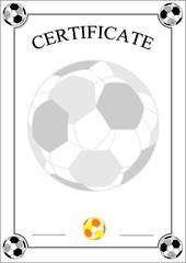 Football Design Certificate