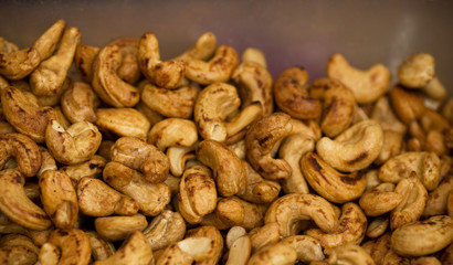 Background of nuts