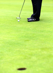 Fototapeta na wymiar golfista