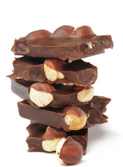 Hazelnut Chocolate stack