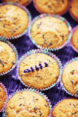 lavender muffins