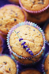 lavender muffins