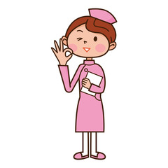 ナース　イラスト