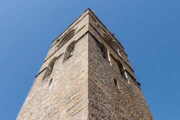 Santa Maria Church at Ainsa at Aragon, Spain
