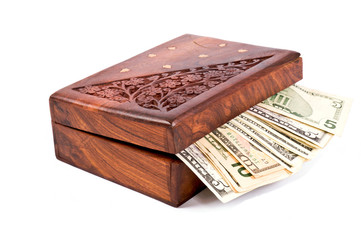 Money in the box