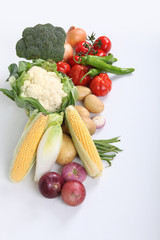 close-up of vegetables