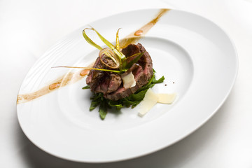 beef sliced steak