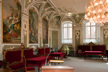Fototapeta na wymiar Ratusz w Indoors Lübeck