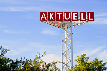 Anzeigetafel - Aktuell