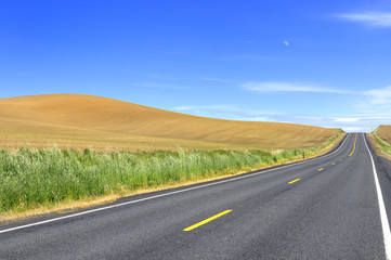 Open Road and Farmland
