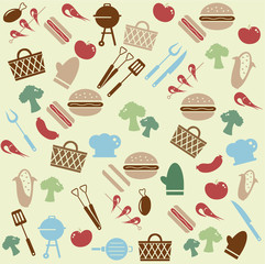 Barbeque pattern