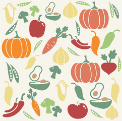 Vegetable pattern