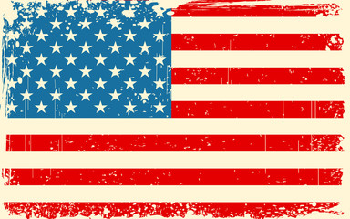 Retro American Flag