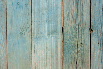 Fototapeta premium Close up of gray wooden fence panels
