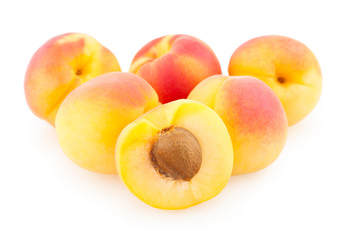 ripe apricots