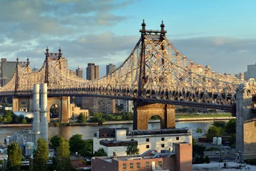 Foto op Canvas Queensboro Bridge, New York 2 © GordonGrand