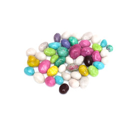 Fototapeta na wymiar candy colored stones
