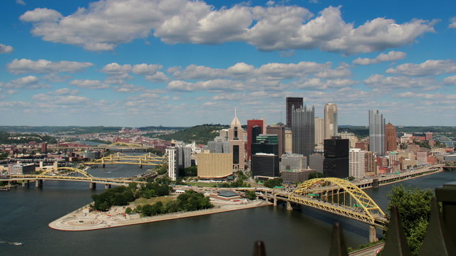 Pittsburgh Skyline Time Lapse
