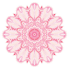 ornamental round lace pattern, circle background with many detai
