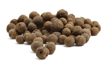 Closeup background of pepper seeds.