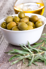 Naklejka na ściany i meble green olives