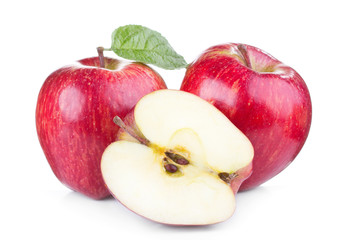 red apples