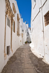 Obraz premium Alleyway. Ostuni. Puglia. Italy.