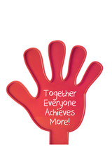 Toy Hand with Motivation