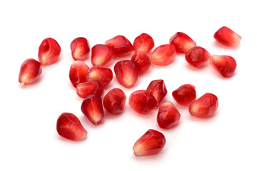 Ripe pomegranate seeds