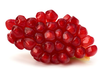 Ripe pomegranate piece