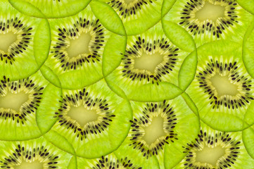 fresh juicy kiwi fruit