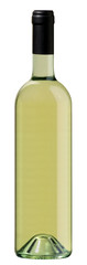 Bottiglia vino bianco senza etichetta