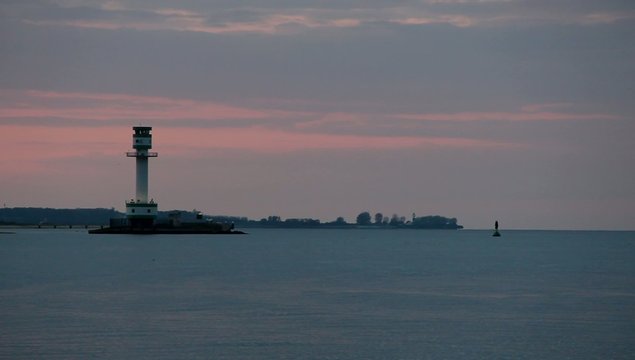 Kiel - Fjord with Lighthouses