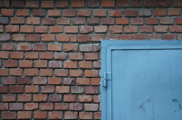 Door and bricks