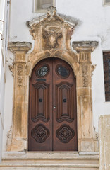 Zaccaria palace. Ostuni. Puglia. Italy.