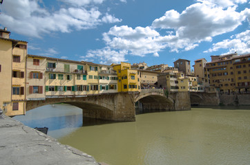 Fototapeta na wymiar Ponte Vecchio in Florence, Italien